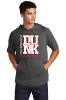 Mens Dunk Short Sleeve Hoodie Tee